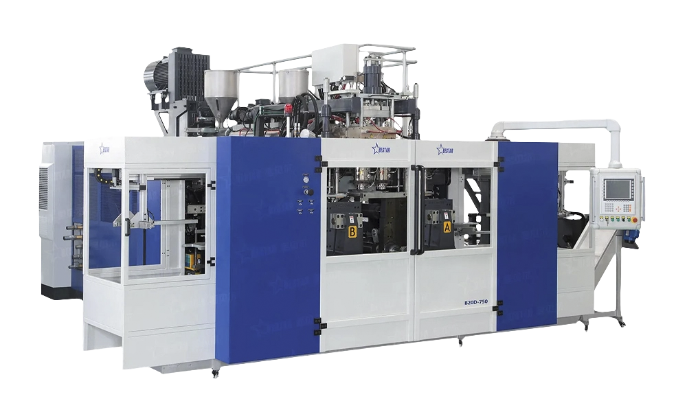 Machine de moulage par soufflage de bouteilles de lait de 1,5 L