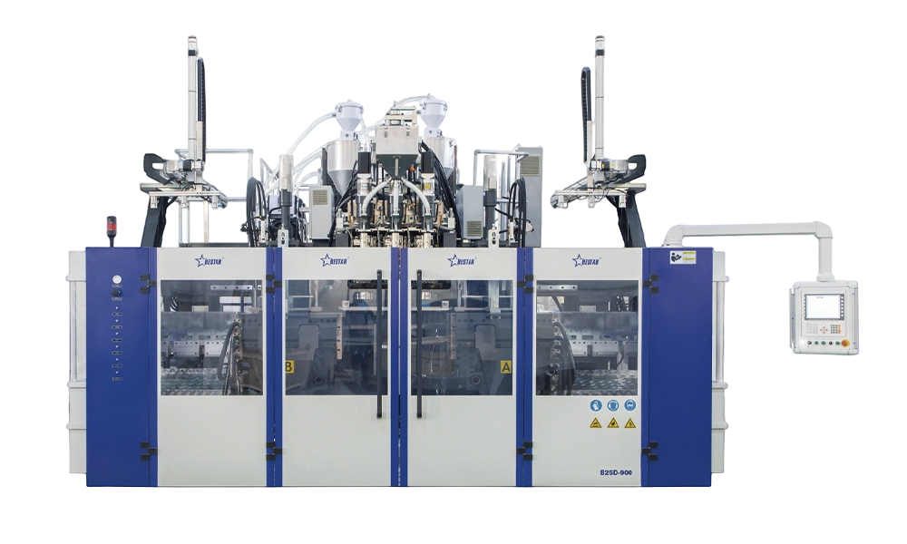Machine de moulage par soufflage de baril de dialysat à 3 couches ReCo de 6 litres